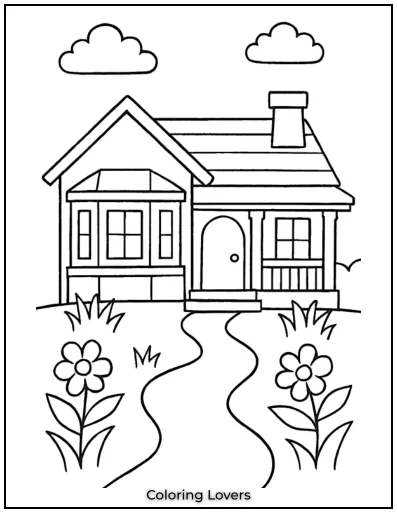 This cozy home features a charming bay window and a welcoming front porch. Its classic design feels warm and inviting.