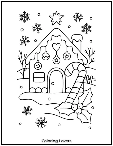 This gingerbread house is straight out of a holiday dream