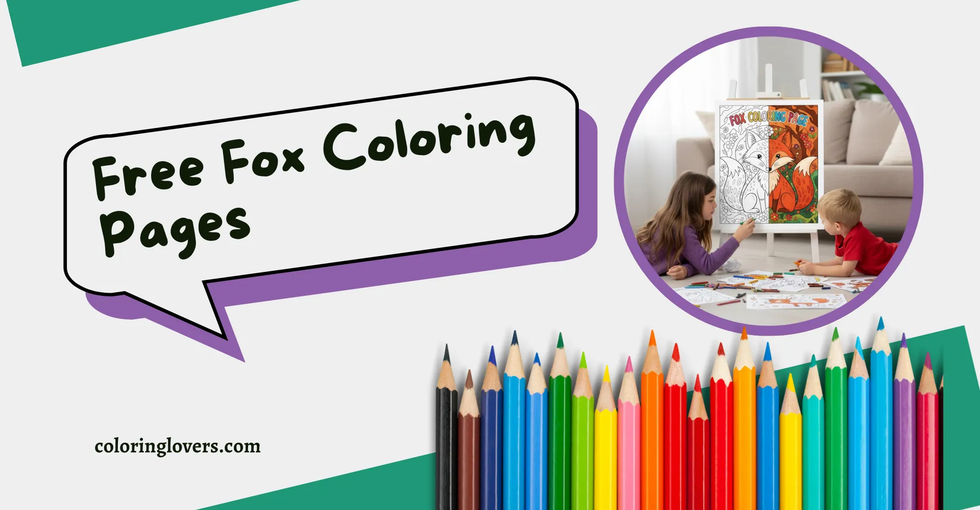 Fox Coloring Pages