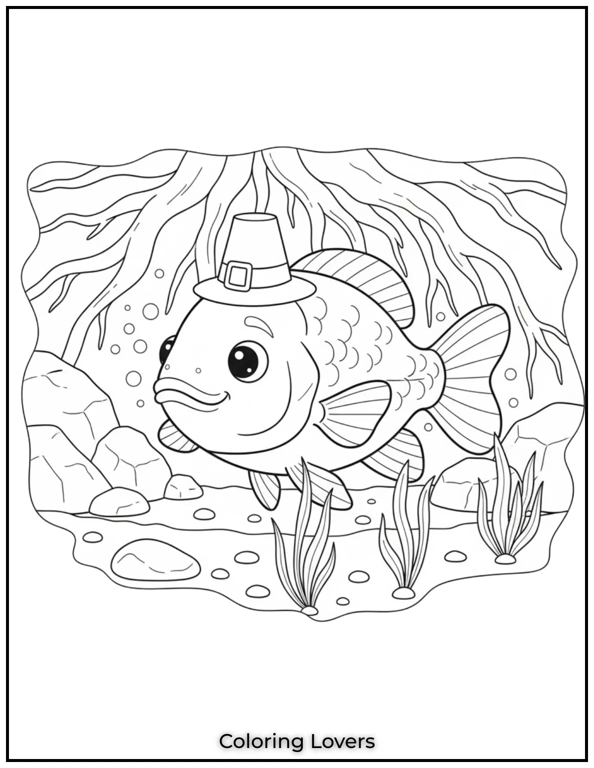 Hiding under roots this freshwater Oscar fish watches calmly. Shady spots suit its quiet nature