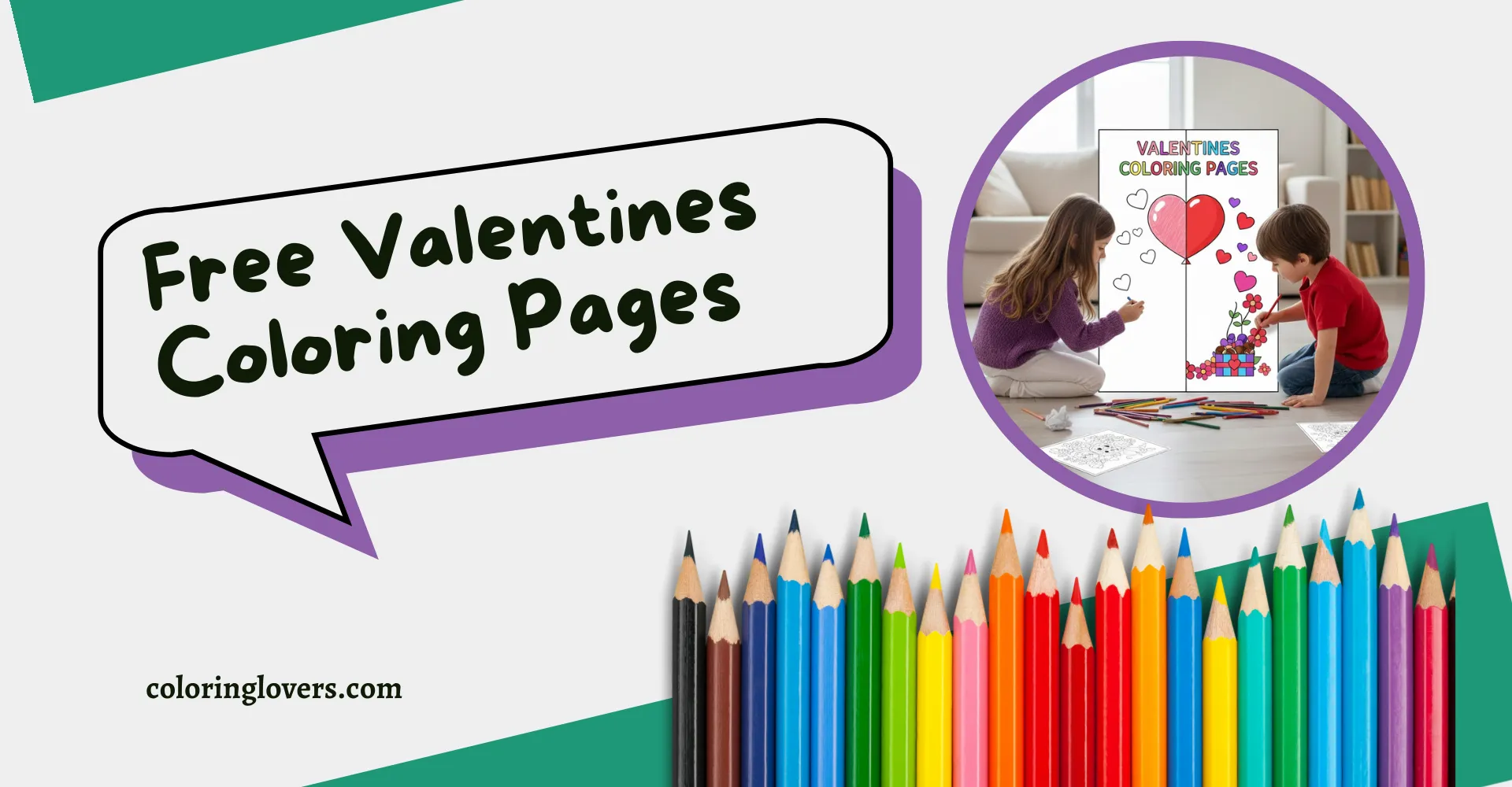 Valentines Coloring Pages