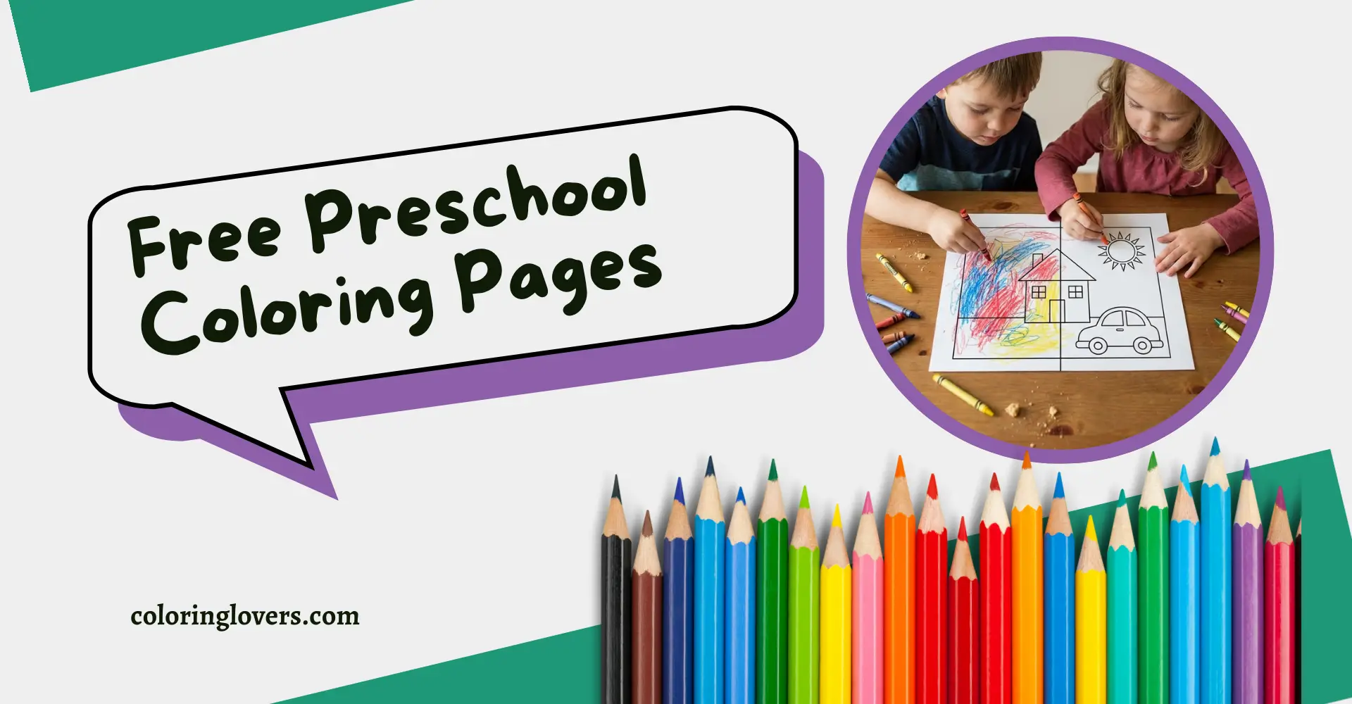 preschool coloring page 3