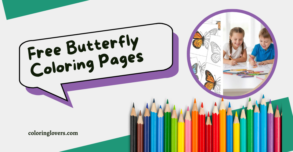 Butterfly Coloring Page