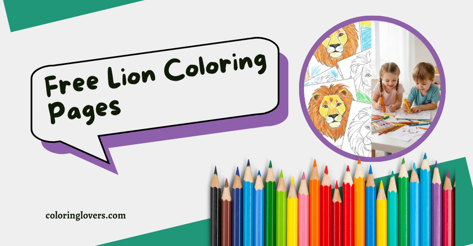 Lion Coloring Pages