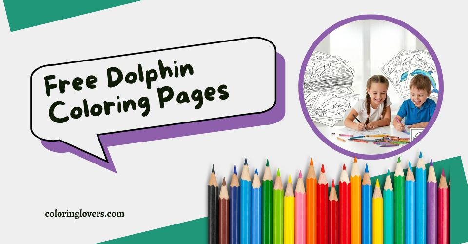 Dolphin Coloring Page