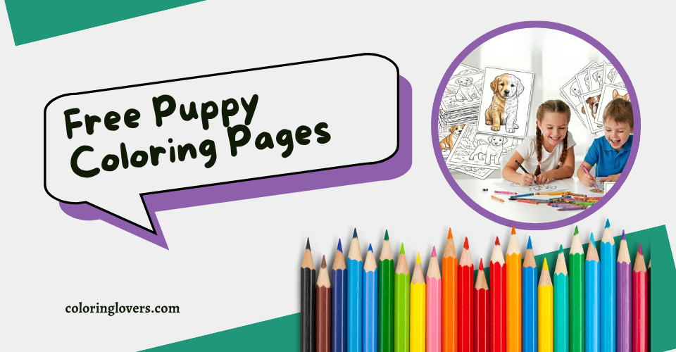 Puppy Coloring Pages