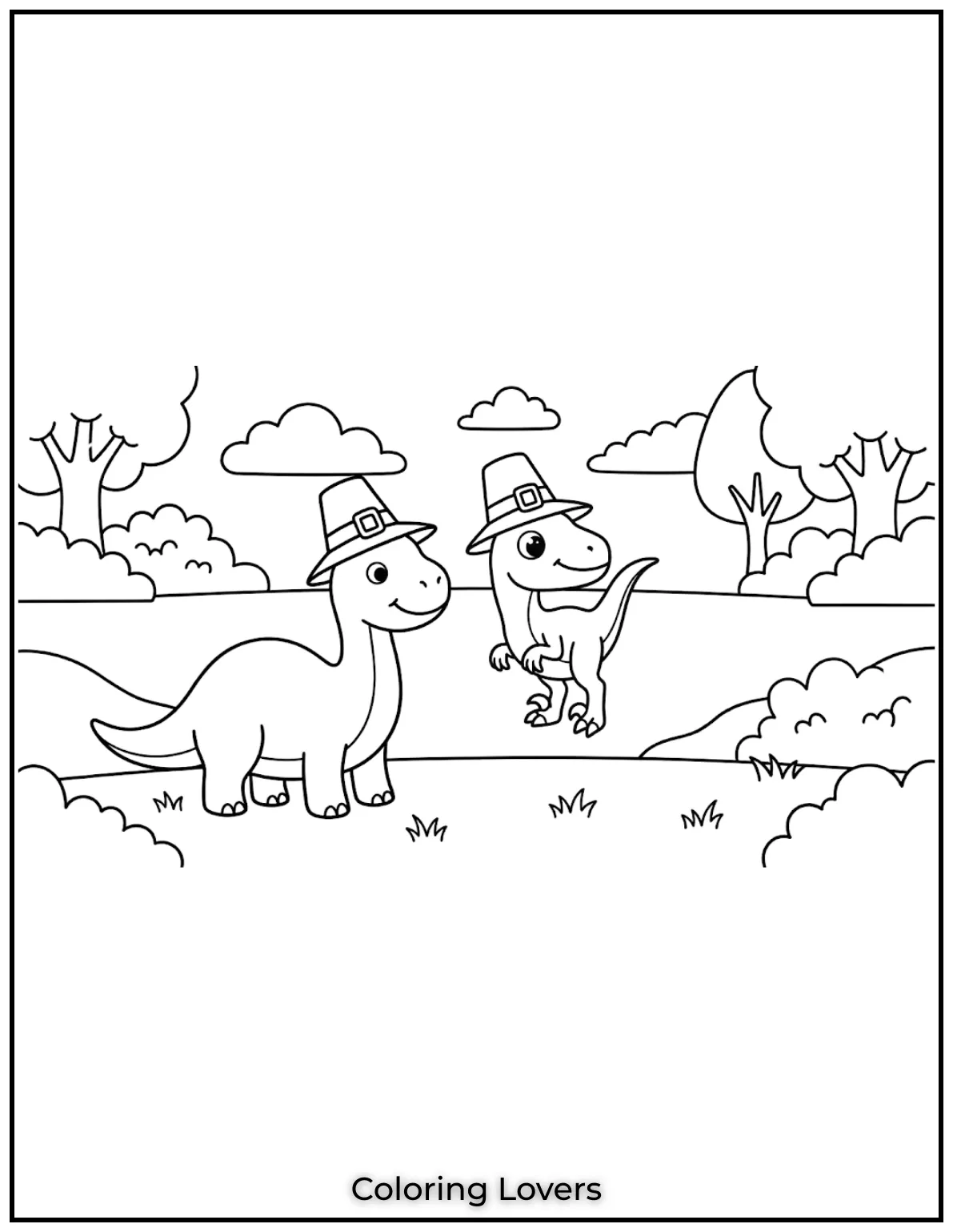 This cute Velociraptor coloring page 