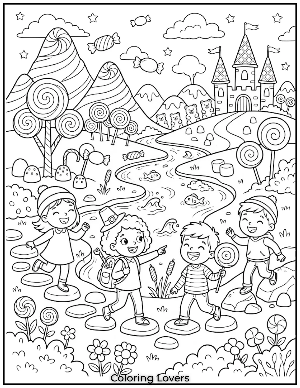 Welcome to a world where chocolate rivers flow and candy mountains never melt—sweet Thursday fun.