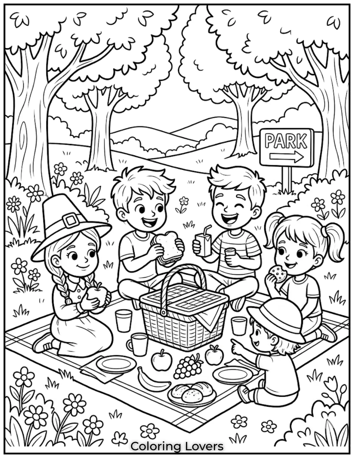 Sunshine, snacks, and silly fun—Thursday picnics never looked this colorful.