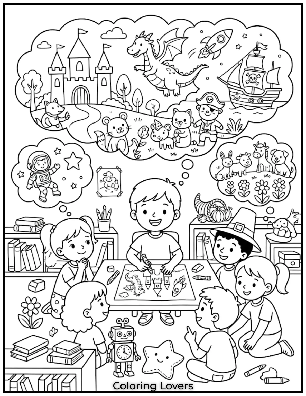 Every picture has a story… but this time, kids get to decide what happens.