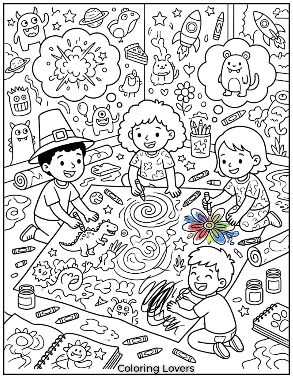 Messy, silly, and totally fun—because the best art doesn’t follow any rules.