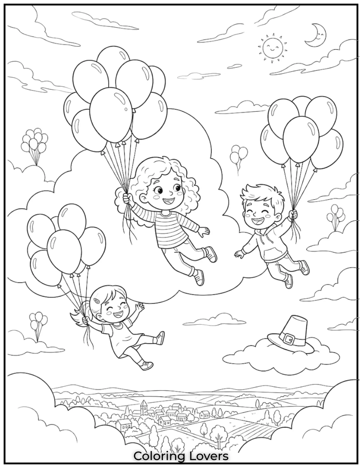 Who needs walking when you can fly with balloons? Thursday just became a sky-high adventure.