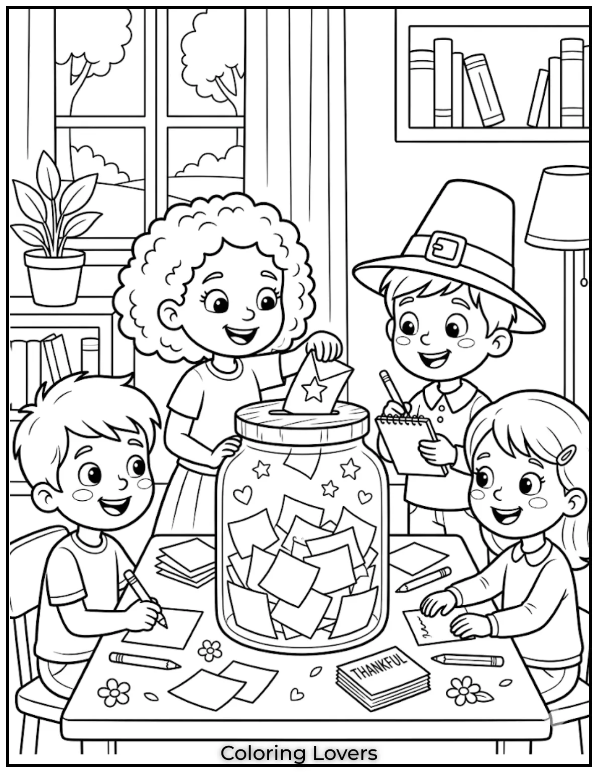 Let kids color their thankfulness and turn simple drawings into heartwarming Thursday moments.