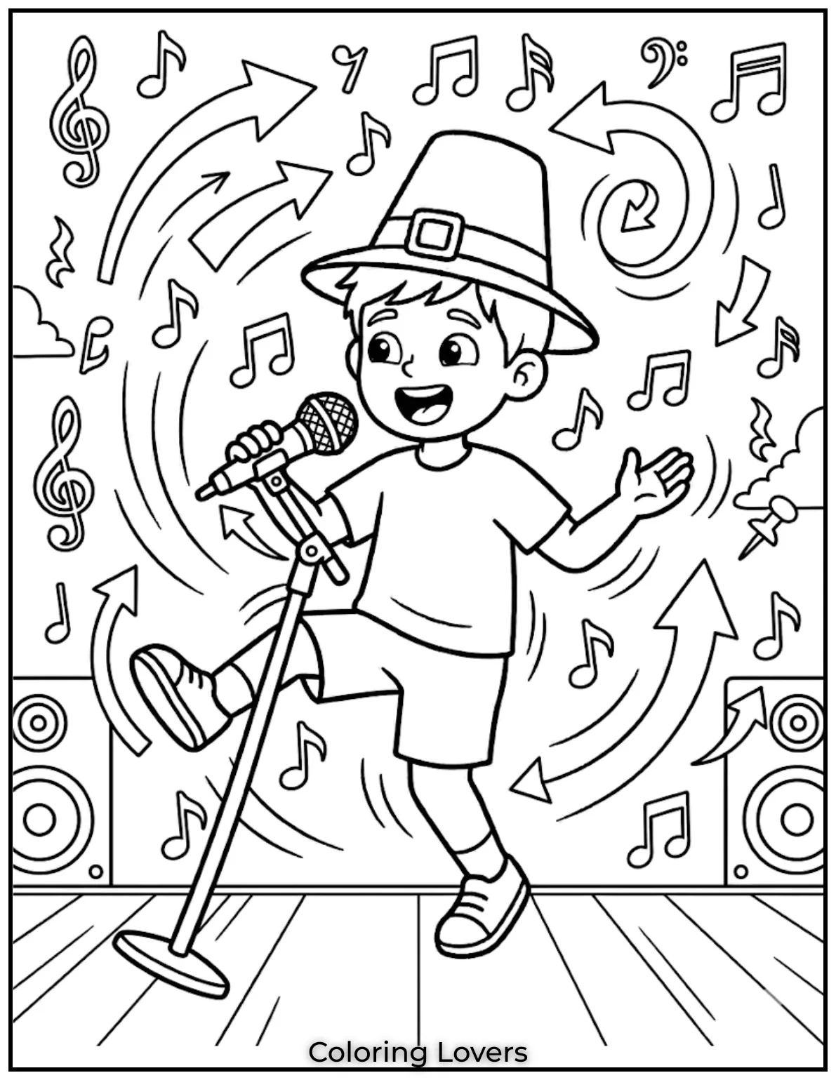 Cartoon opponents facing each other with microphones playful expressions no scary details