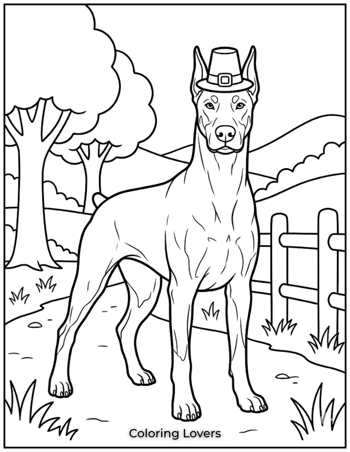 Doesn’t this Doberman look so strong and proud?