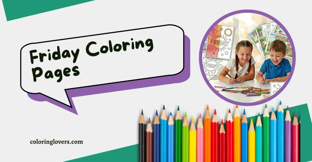 Friday Coloring Page