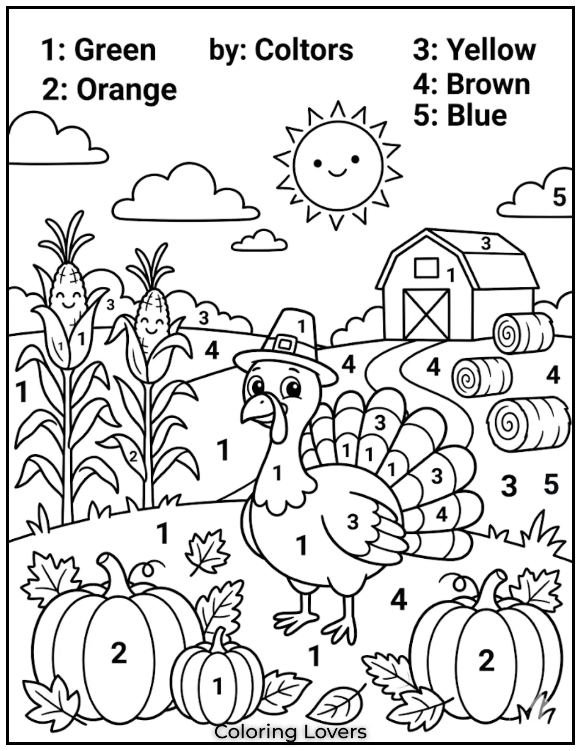 Number-based coloring improves counting skills while guiding kids to complete fun, structured artwork