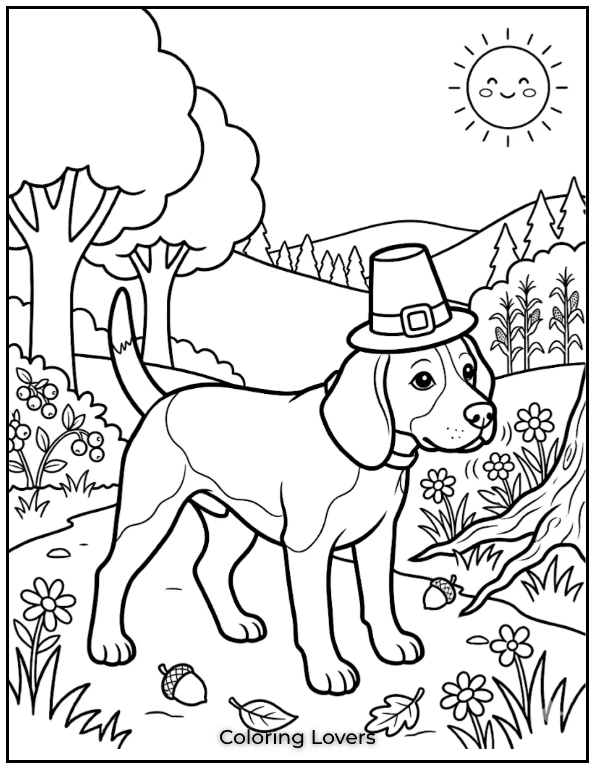 This Beagle looks curious. What’s it sniffing out?