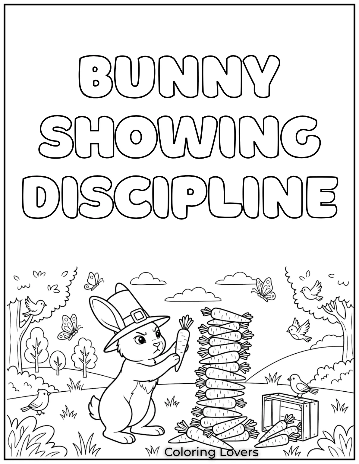 This bunny is focused on stacking a bunch of carrots, and it’s too cute! I wonder how high the stack will go