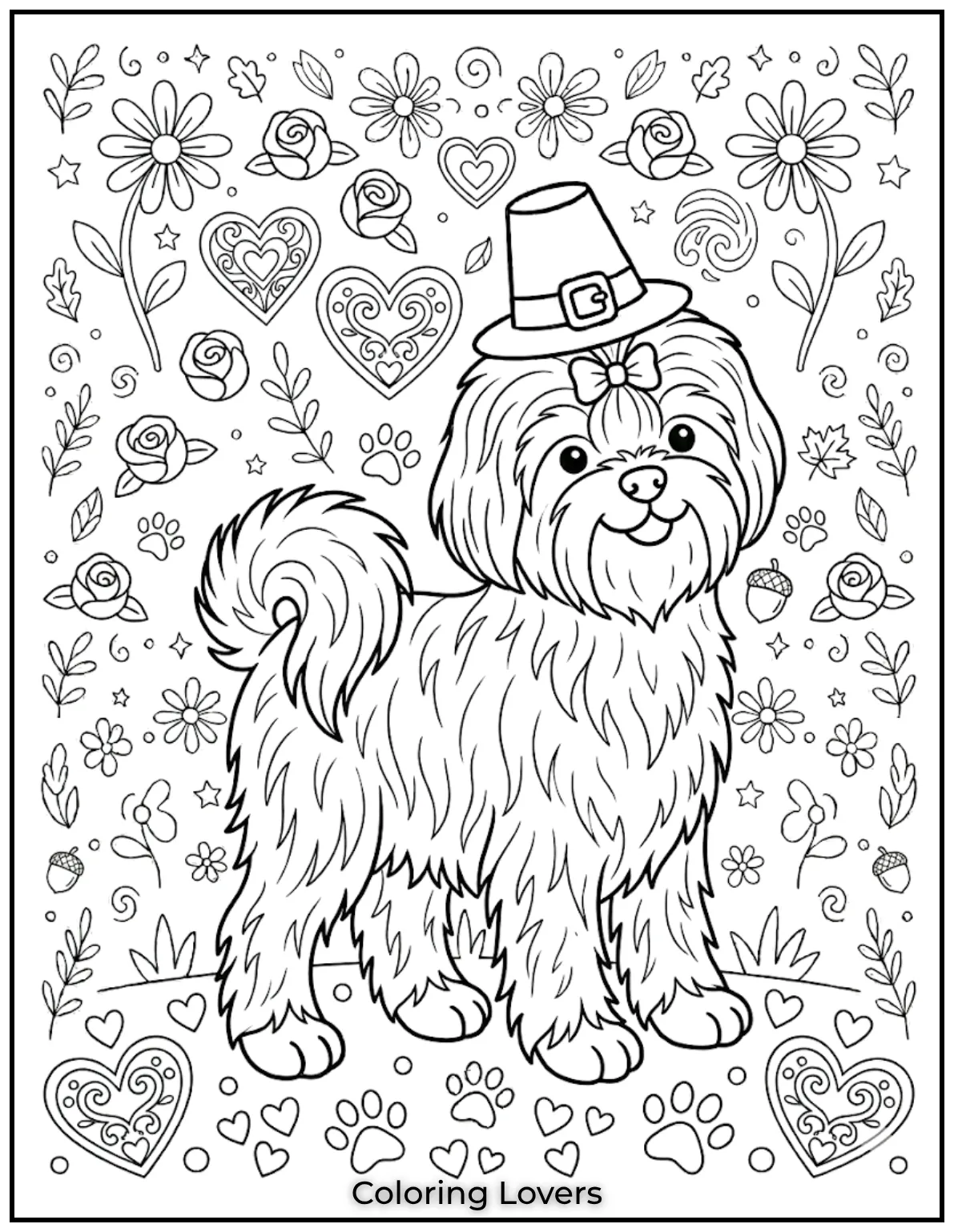 This fluffy Shih Tzu with her cute little bow is such a sweetheart