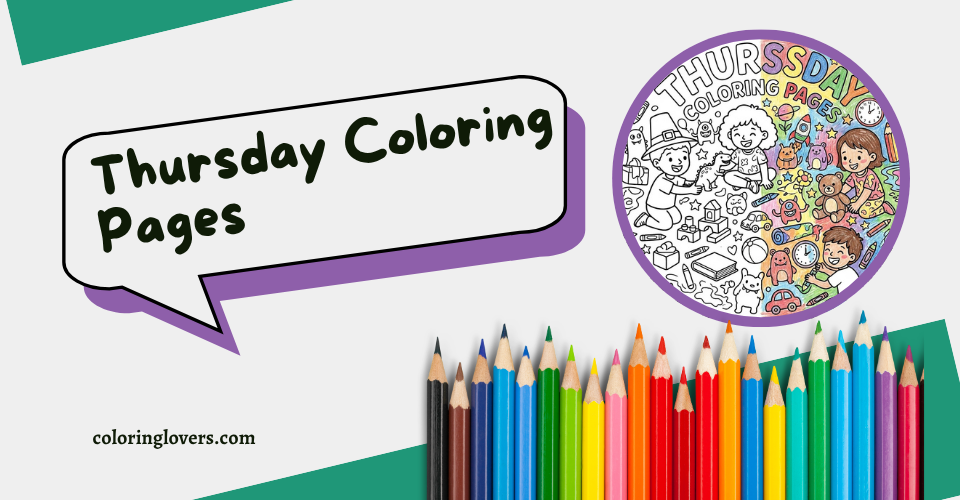 Thursday Coloring Page