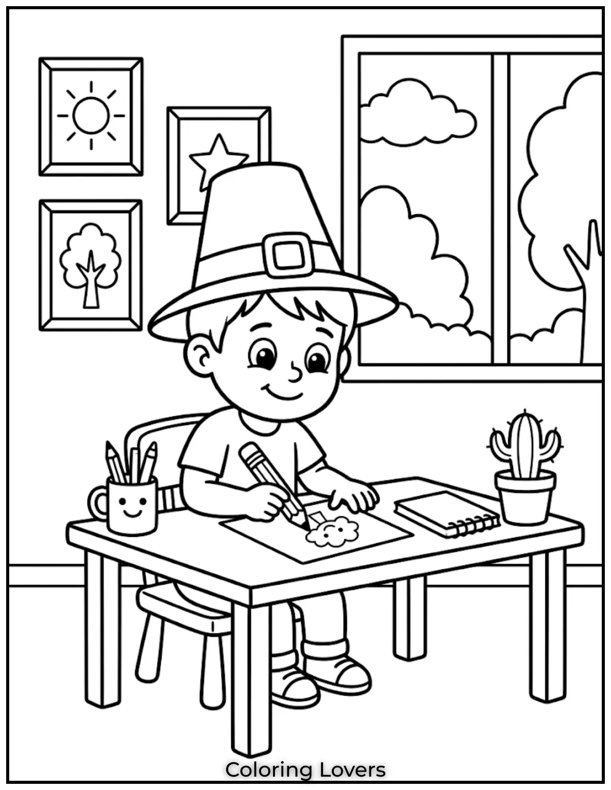 These Tuesday coloring sheets encourage quiet time and focused creativity for kids at home.