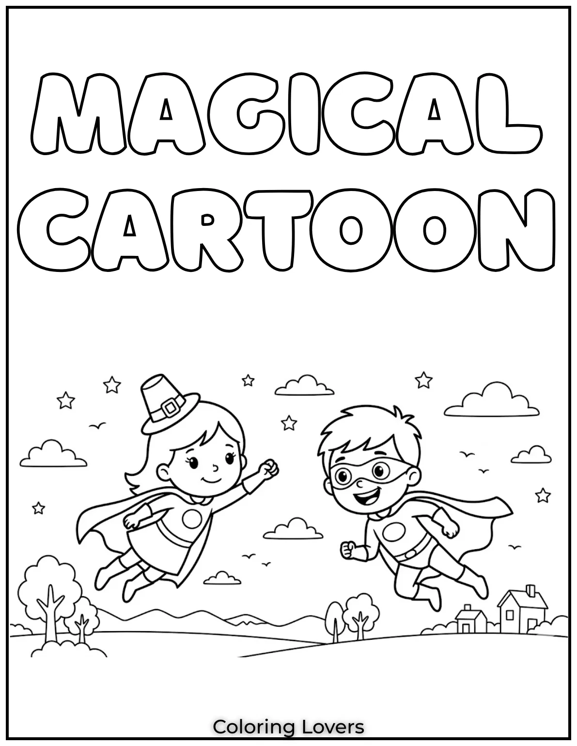 Fantasy Tuesday coloring pages take kids into magical worlds full of creativity and imagination.
