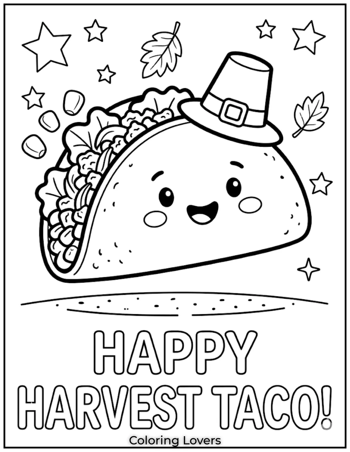 Mexican Street Beef Coloring Pages 1