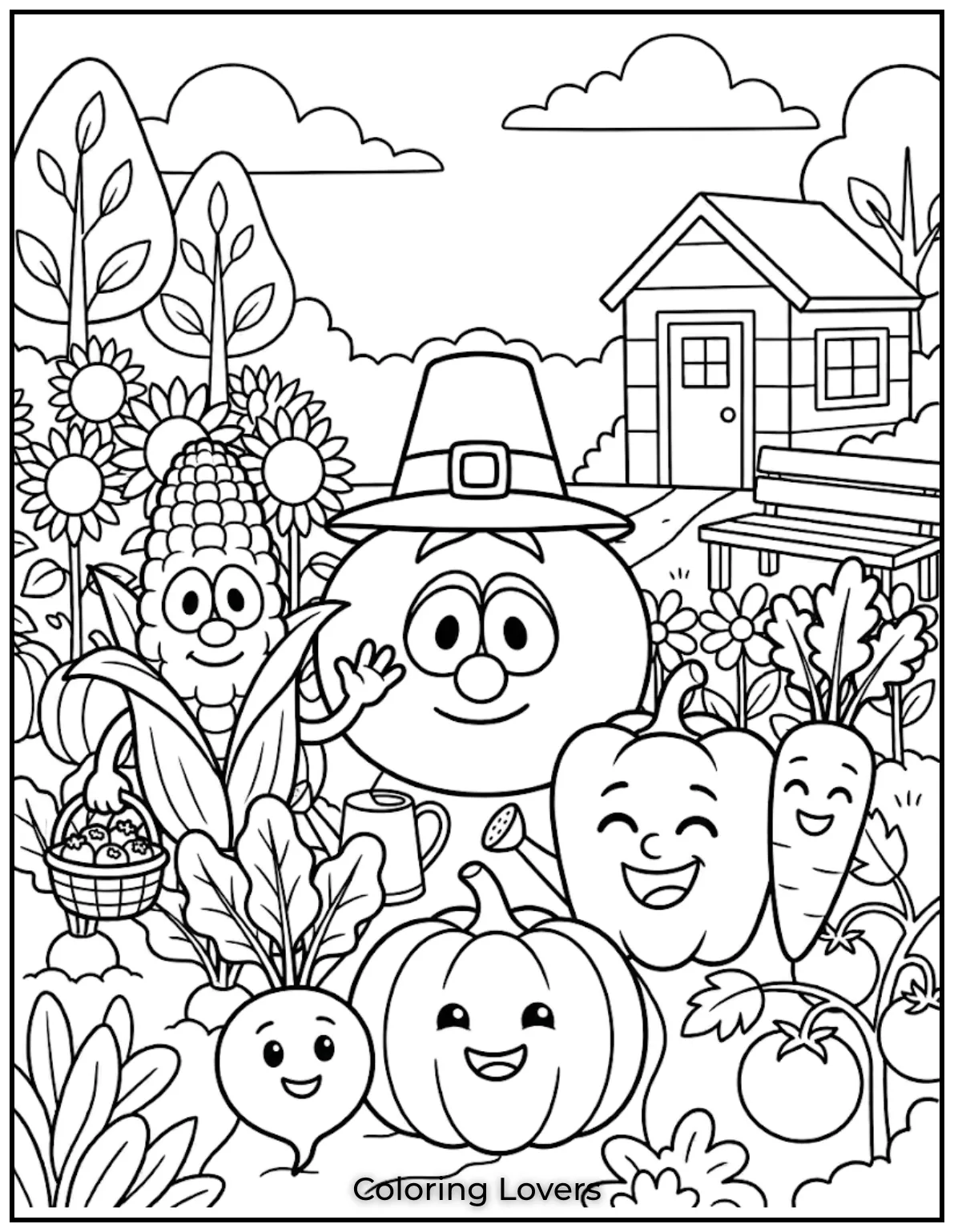 Amazing Tomato Coloring Pages Packed with Fun and Smiles 19 Friends Bob Tomato Coloring Page