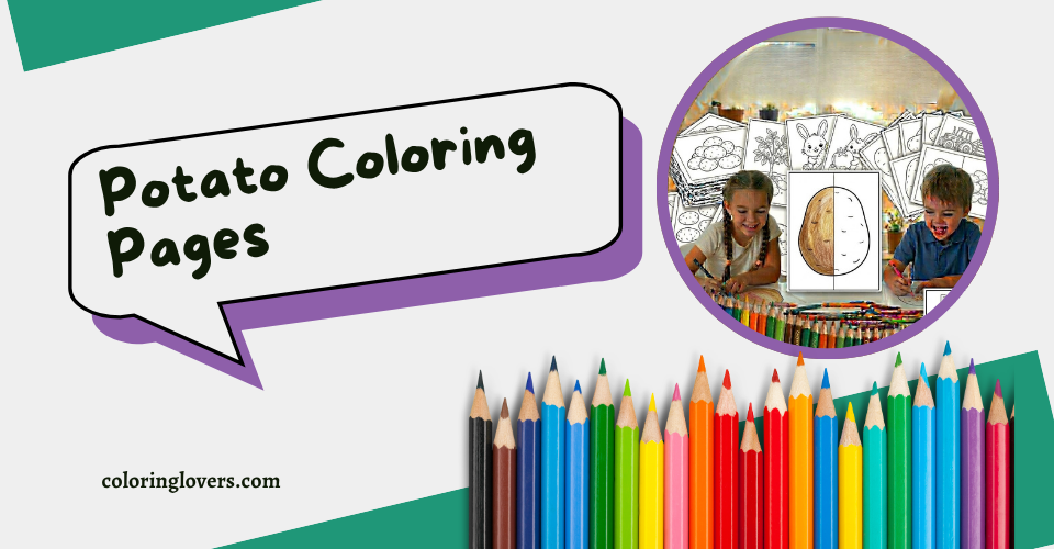 Potato Coloring Page