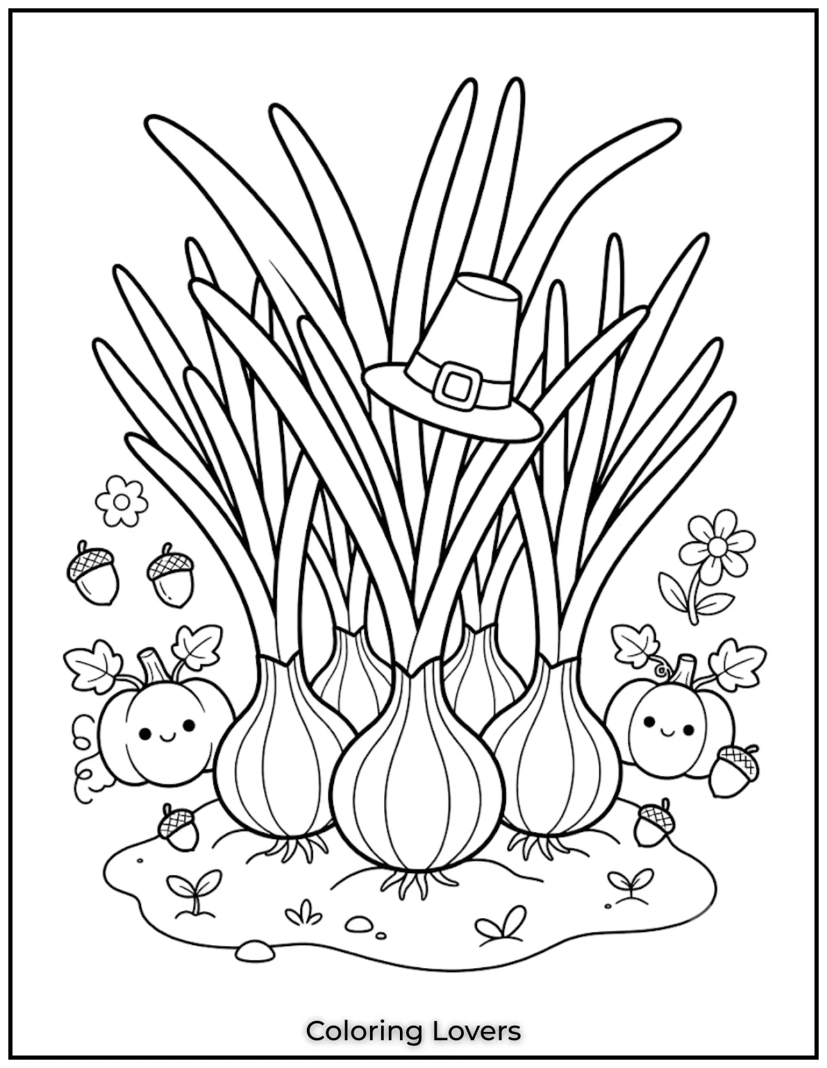 Cute Onion Coloring Pages to Print & Enjoy for Free 9 Fresh Onion Coloring Page