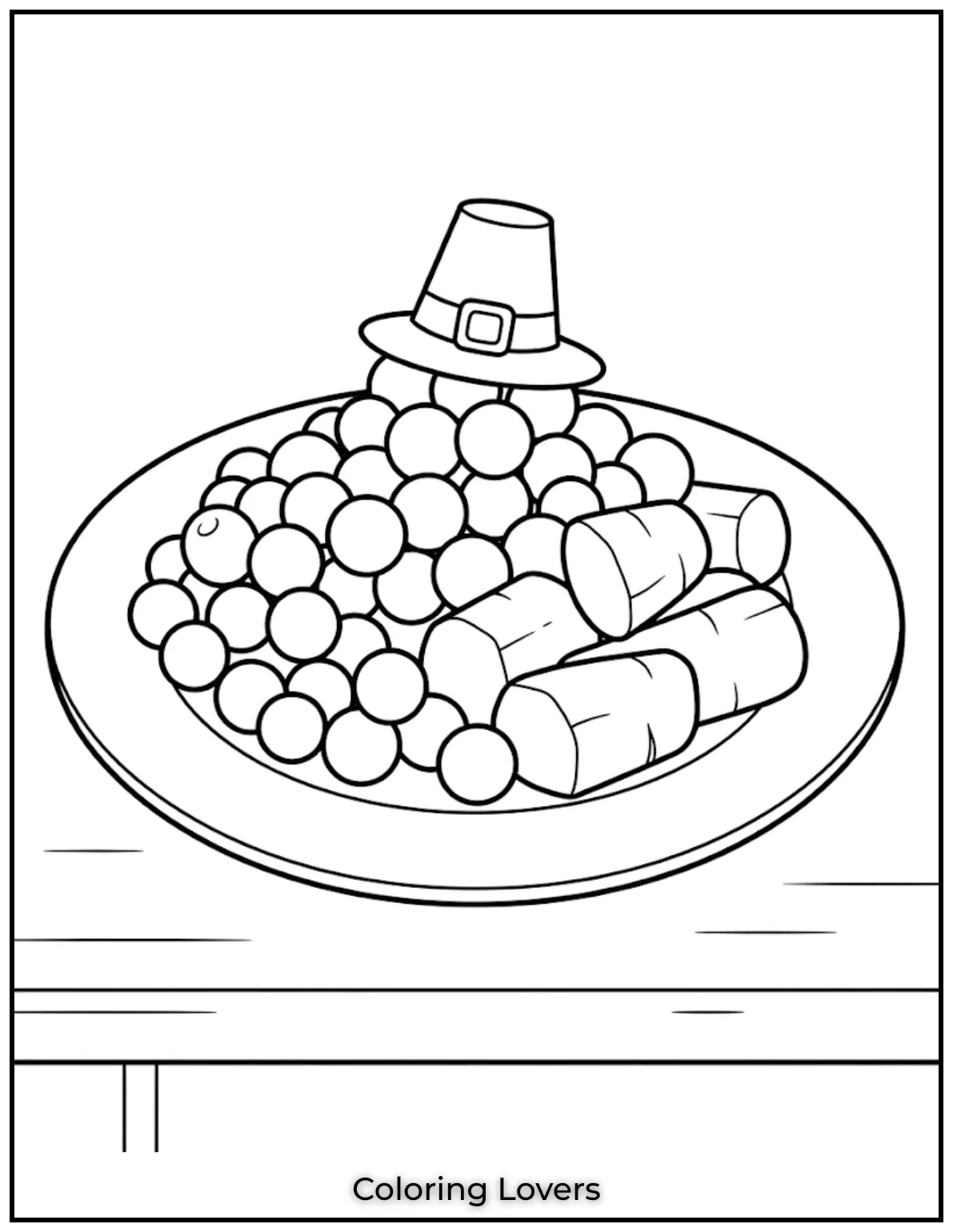 Cute Pea Coloring Pages for Fun Creative Coloring 16 Peas And Carrots Coloring Page